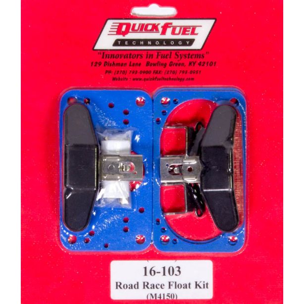 4 bbl. Road Race Float K it QUICK FUEL TECHNOLOGY 16-103QFT
