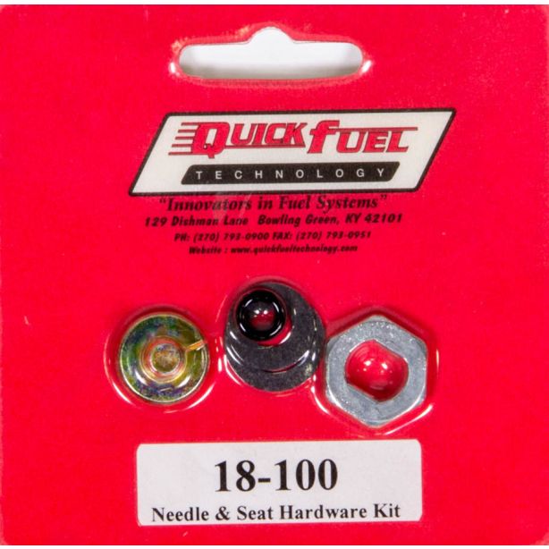 Needle & Seat Hardware Kit QUICK FUEL TECHNOLOGY 18-100QFT