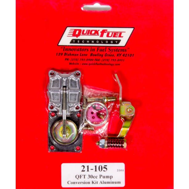 Accelerator Pump Kit - 30cc QUICK FUEL TECHNOLOGY 21-105QFT