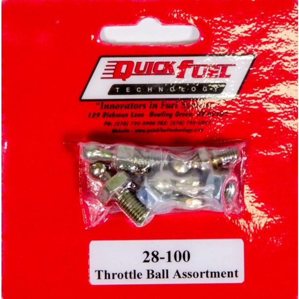Throttle Ball Assortment  QUICK FUEL TECHNOLOGY 28-100QFT