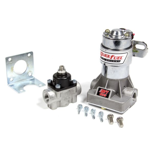 Electric Fuel Pump & Reg 125 GPH  14PSI QUICK FUEL TECHNOLOGY 30-125-1RQFT