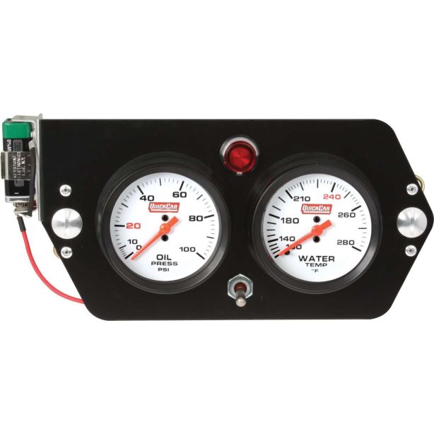 Gauge Panel Deluxe Sprint QUICKCAR RACING PRODUCTS 61-6005