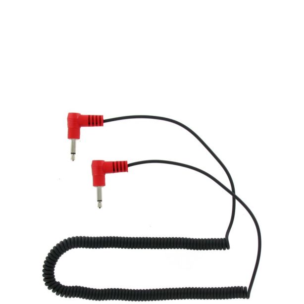 Adapter Cable 1/8in Male 1/8in Male Coiled RACING ELECTRONICS RE-18
