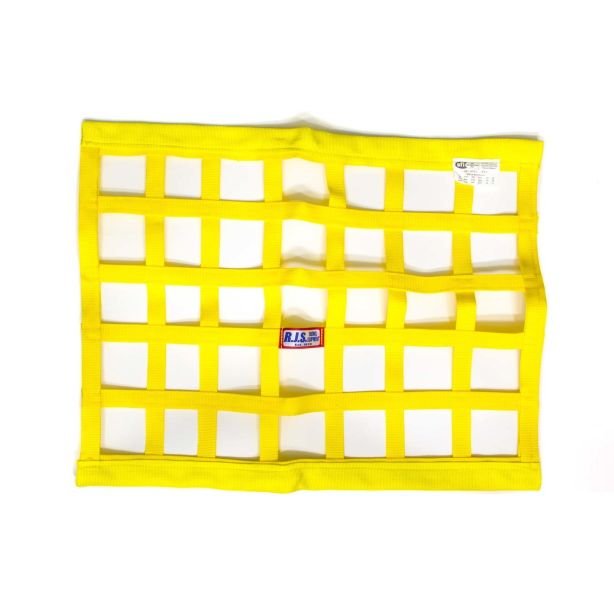 Yellow Ribbon Window Net 18x24 RJS SAFETY 10000406