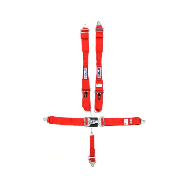 Harness System 5 Pt Red Hans Shoulder Ind Wrap RJS SAFETY 1142204