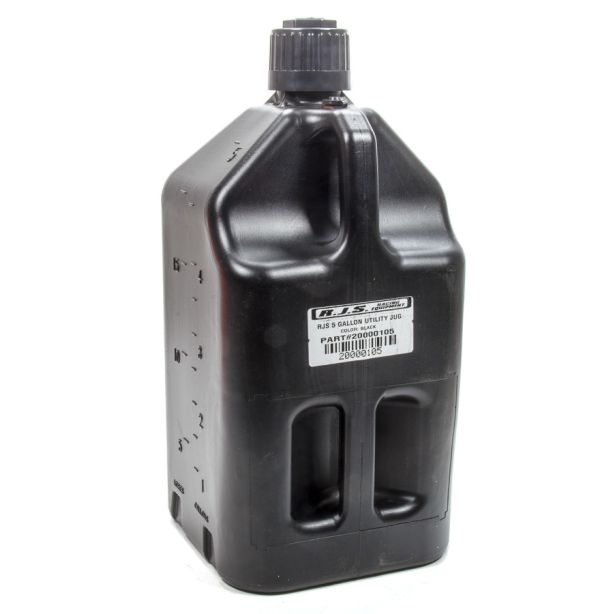 Utility Jug 5 Gallon Black RJS SAFETY 20000105