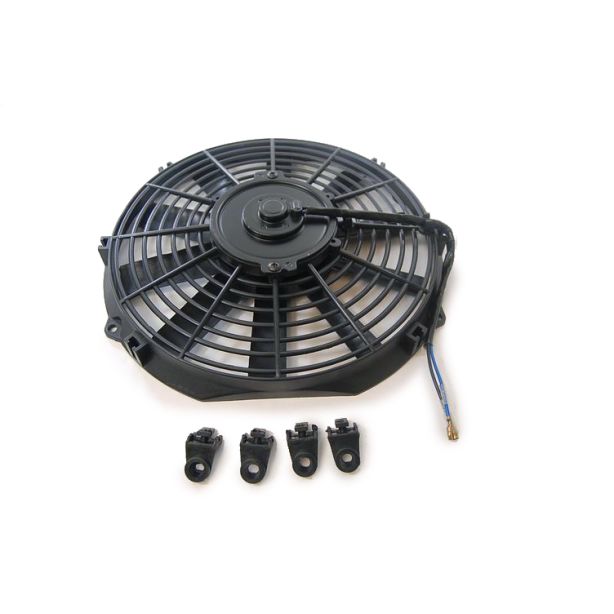 12in Electric Fan Straig ht Blades RACING POWER CO-PACKAGED R1202