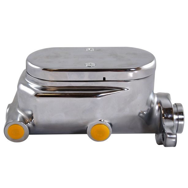 Chrome Alum Master Cylin der Smooth Top 1In Bore RACING POWER CO-PACKAGED R3500