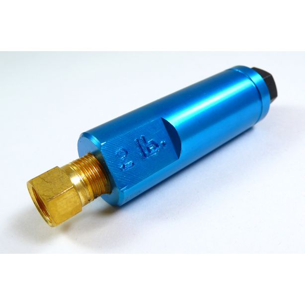 Residual Check Valve 2 Lbs Blue RACING POWER CO-PACKAGED R4513