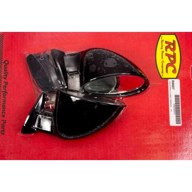 California Classic Door Mirrors RACING POWER CO-PACKAGED R6607