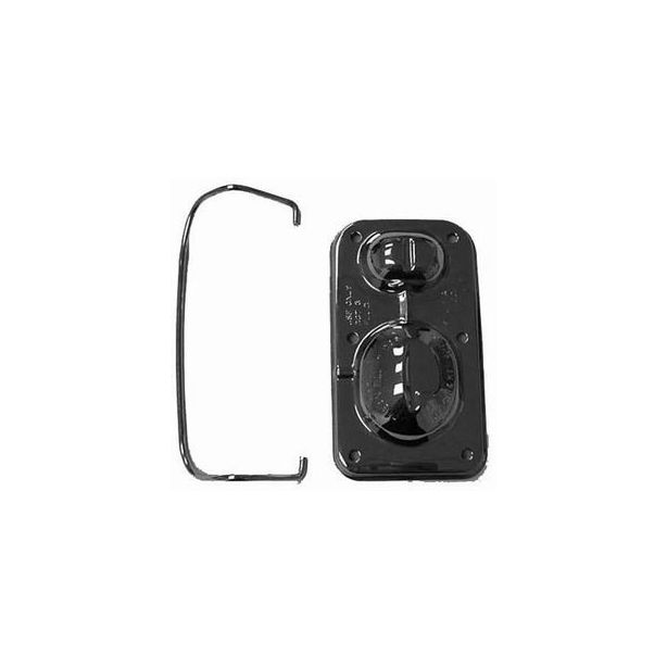 GM Master Brake Cylinder Cover Chrome RACING POWER CO-PACKAGED R9101