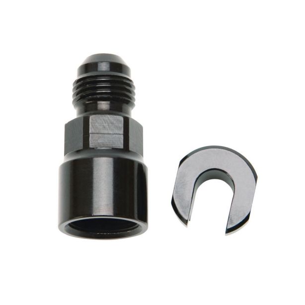 EFI Adapter Fitting -6an Male to 3/8 SAE Quick RUSSELL 644123