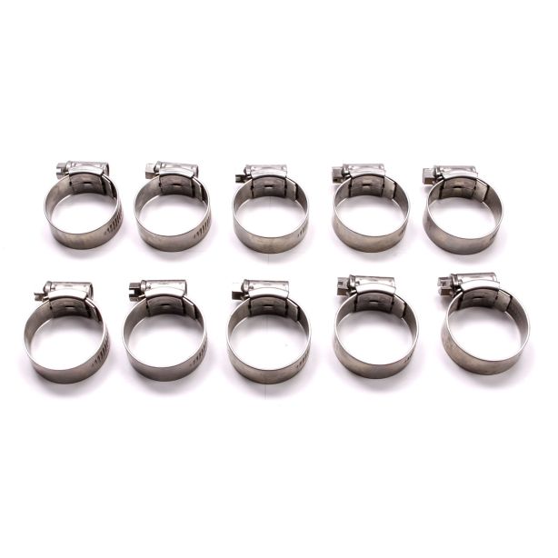30mm-1-3/16in Hose Clamp 10pk SAMCO SPORT HCB/30(10)