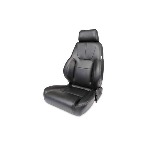 Elite Lumbar Seat - LH - Black Vinyl SCAT ENTERPRISES 80-1200-51L