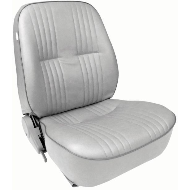 PRO90 Low Back Recliner Seat - RH - Grey Vinyl SCAT ENTERPRISES 80-1400-52R
