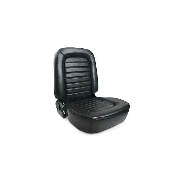 Classis Muscle Car Seat - RH - Black Vinyl SCAT ENTERPRISES 80-1550-51R