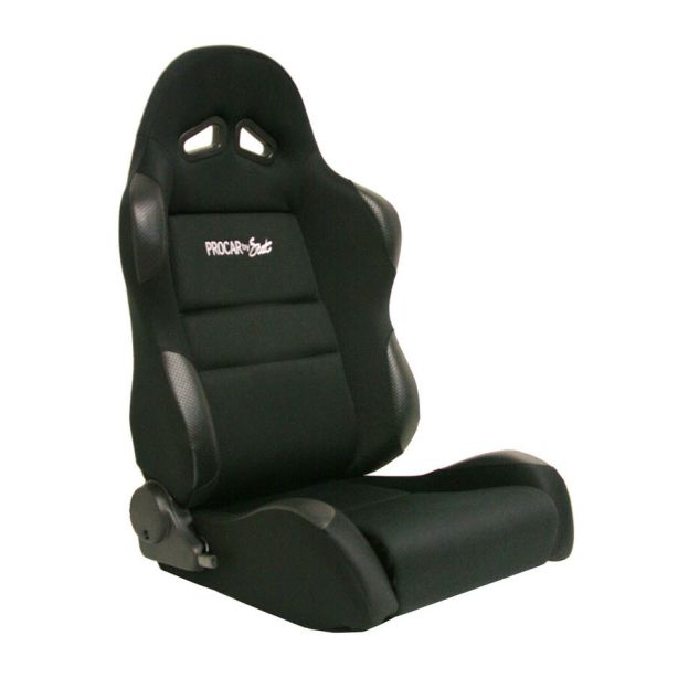 Sportsman Racing Seat - Right - Black Velour SCAT ENTERPRISES 80-1606-61R