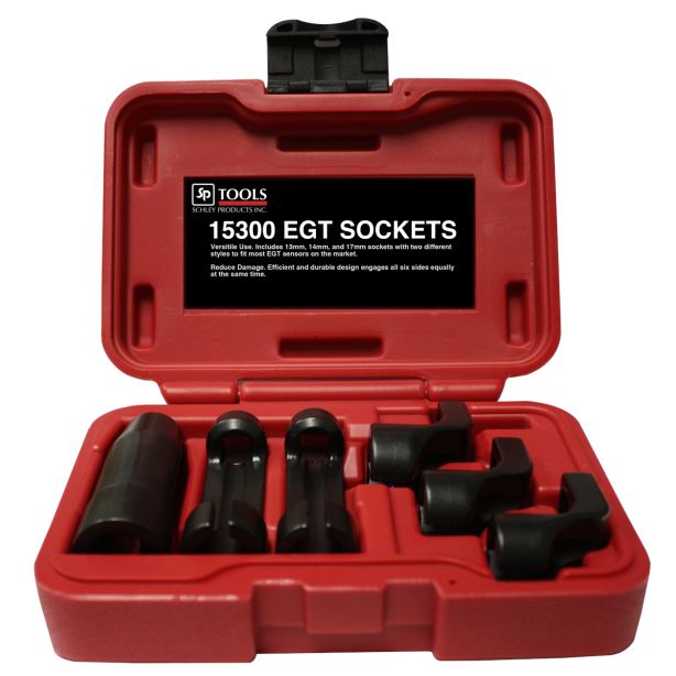 Exhaust Temperature Sensor R&R Socket Set Schley Products, Inc 15300