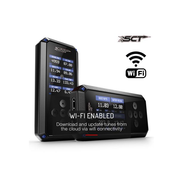 SCT Performance  40490  BDX Performance Tuner and Monitor Diagnostic Preloaded and Custom Tuning