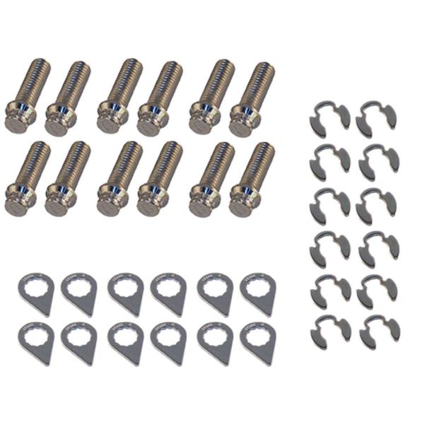Header Bolt Kit - 12pt. 3/8-16 x 1-1/4 (12) STAGE 8 FASTENERS 8911B