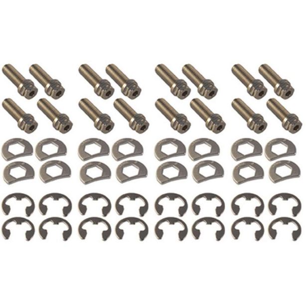 Header Bolt Kit - 6pt. 3/8-16 x 1in (16) STAGE 8 FASTENERS 8913A