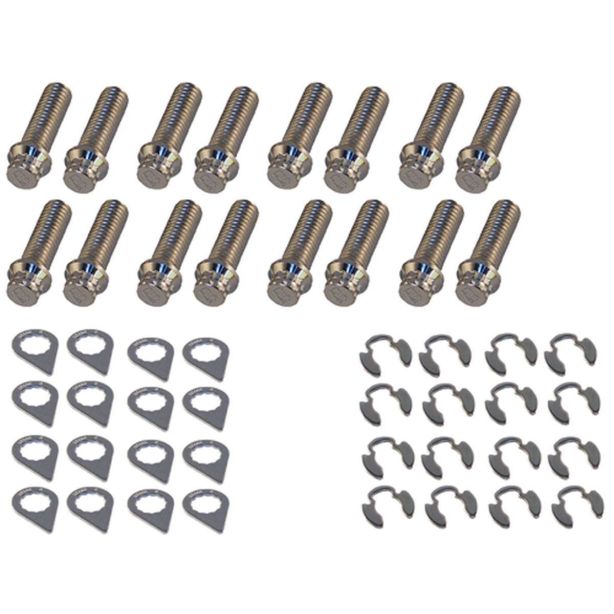 Header Bolt Kit - 12pt. 3/8-16 x 1-1/4 (16) STAGE 8 FASTENERS 8913B