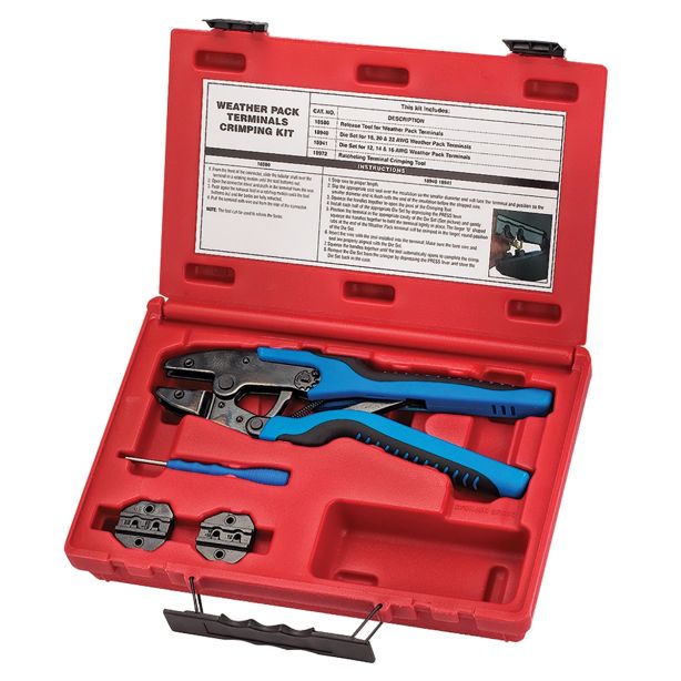 Weather Pack Terminal Crimper SG Tool Aid 18850
