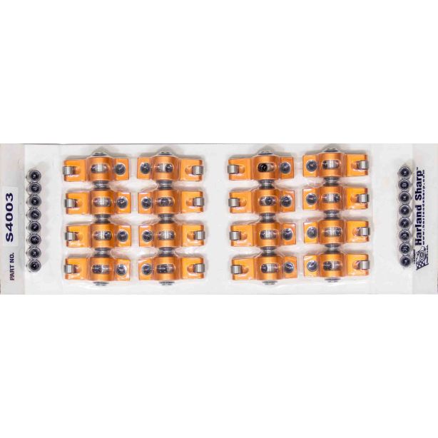 SBF Rocker Arms - 1.6 Ratio 3/8 Stud SHARP ROCKERS S4003