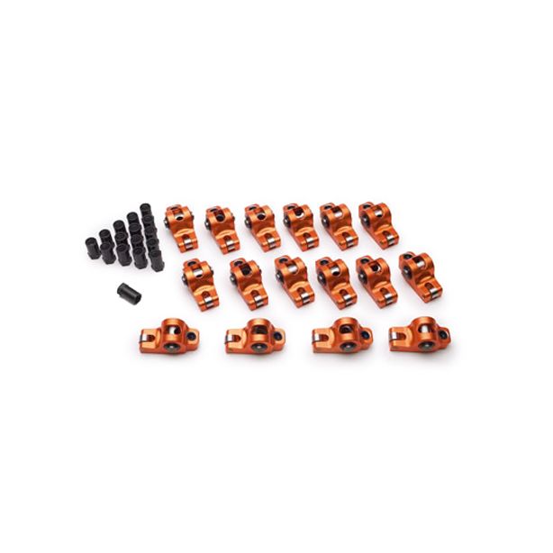 SBF Roller Rocker Arm Set  1.6 Ratio 7/16 Stud SHARP ROCKERS S4102