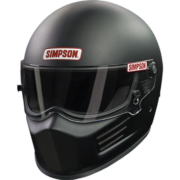 Helmet Super Bandit X- Large Flat Black SA2020 SIMPSON SAFETY 7210048