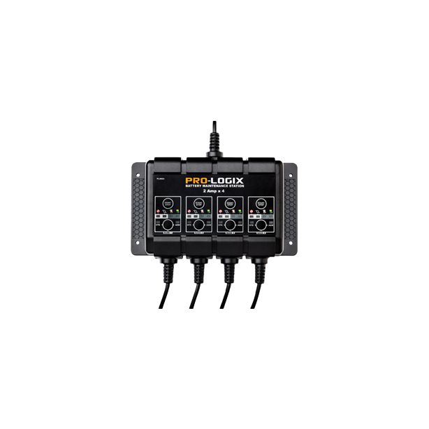 Clore Automotive  Llc PL4020 PRO LOGIX 4 Bank Battery Maintenance Station