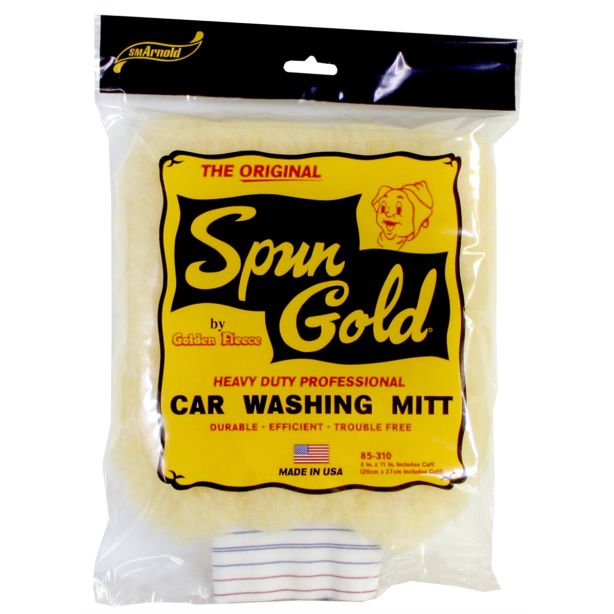 SPUN GOLD WASH MITT S.M. Arnold 85-310