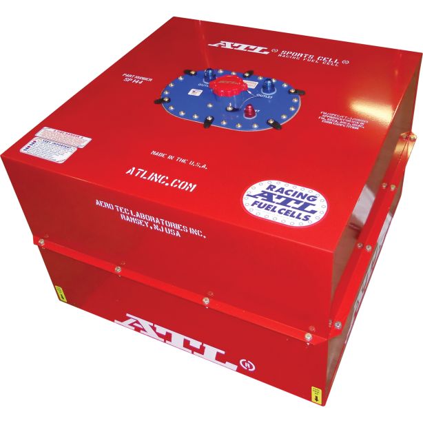 ATL Racing Fuel Cells  SP144 44 gallon Sports Cell Complete, 26”x26”x17”, FIA FT3