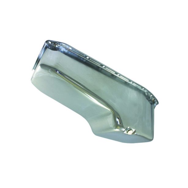 80-85 SBC Steel Stock Oil Pan Chrome SPECIALTY PRODUCTS COMPANY 7443
