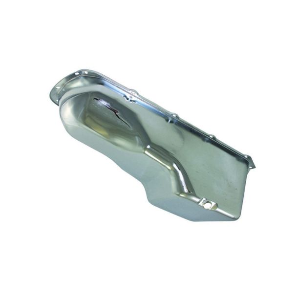 74-81 Pontiac V8 Steel Stock Oil Pan Chrome SPECIALTY PRODUCTS COMPANY 7455