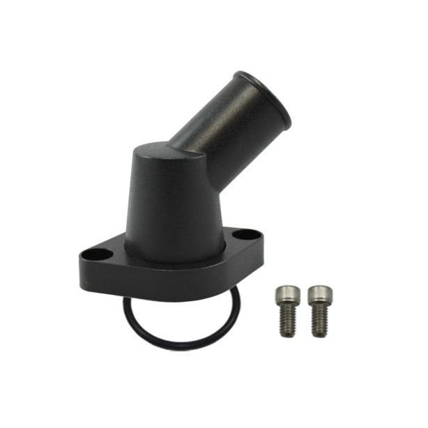 Water Neck  Chevy 45 Deg ree O-Ring Style Black SPECIALTY PRODUCTS COMPANY 8455BK