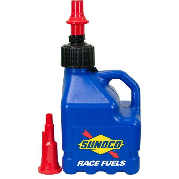 Blue Sunoco 3 Gallon Utility Jug w/ Fastflo SUNOCO RACE JUGS R3100BL-FF