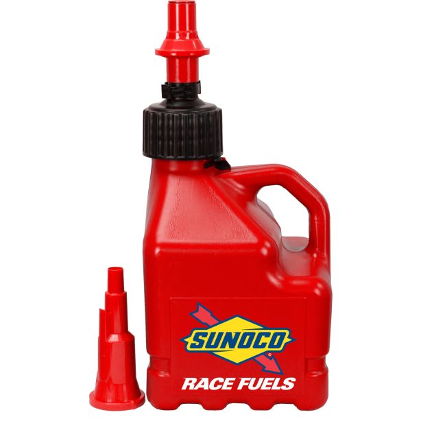 Red Sunoco 3 Gallon Utility Jug w/ Fastflo SUNOCO RACE JUGS R3100RD-FF
