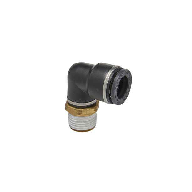 S.U.R & R ABE550 Male Elbow 5/8" Tube X 1/2" NPT (2)