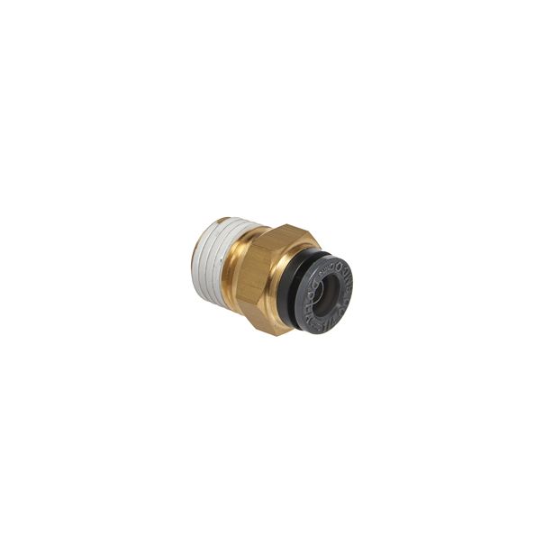 Straight Male Connector 1/4" Tube X 1/4" NPT (2) - S.U.R & R ABM230