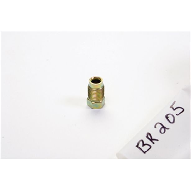M10 X 1.0 GOLD INVERTED FLARE NUT (4) S.U.R. and R Auto Parts BR205