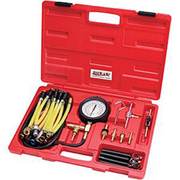 Deluxe Fuel Injection Pressure Tester Kit S.U.R. and R Auto Parts FPT22
