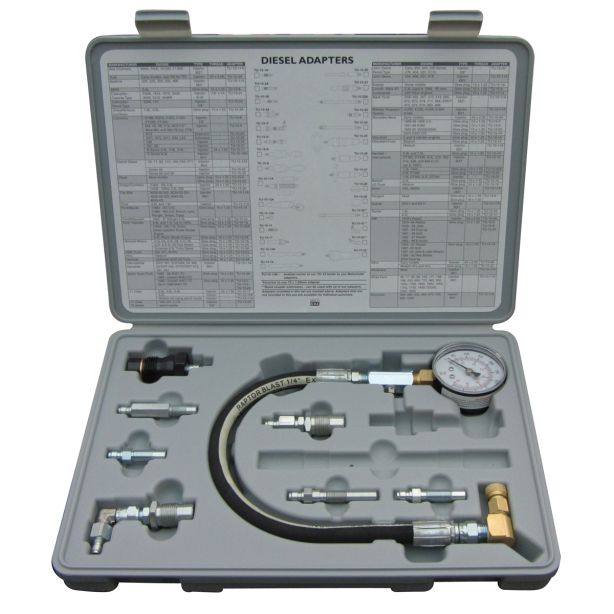 AMERICAN DIESEL KIT TESTER W/ADAPTERS 1A THRU 7 Lang Tools TU-15-51