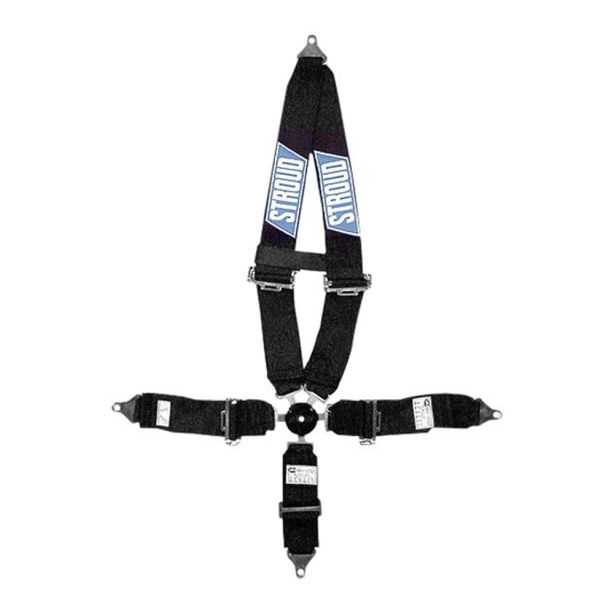 Racing Harness Kam Lock Black V-Style STROUD SAFETY 2003-01-01-01