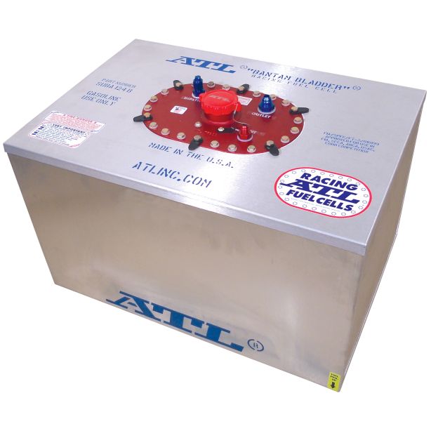 ATL Racing Fuel Cells  SUBA124B 24 gallon Complete Bantam™ Fuel Cell, 25”x17”x15”, FIA FT3