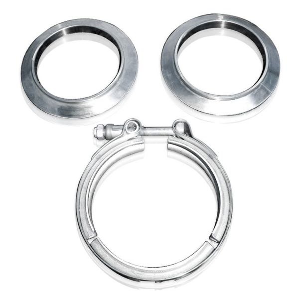 V-band kit  2-1/2in Kit Includes Clamp & Flanges STAINLESS WORKS VBC