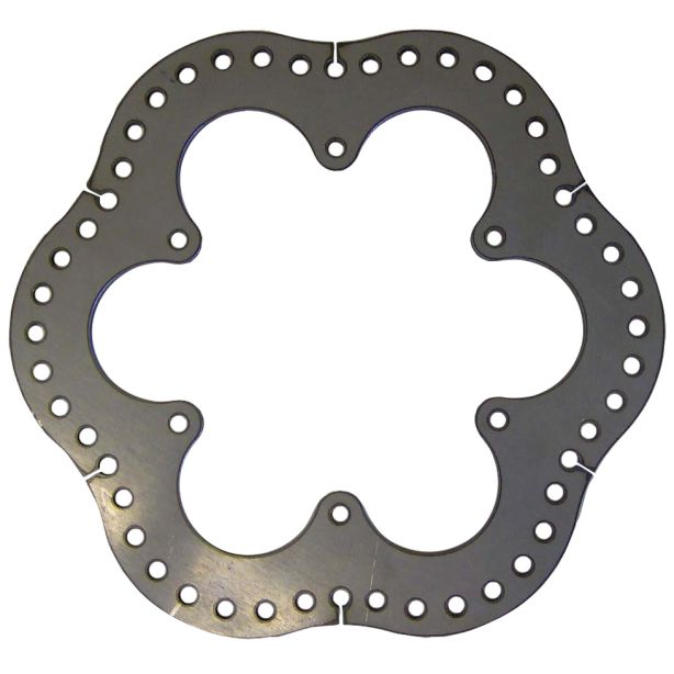 600 Rear Brake Rotor Steel 9.25x.25 6-Bolt Ti22 PERFORMANCE TIP3918