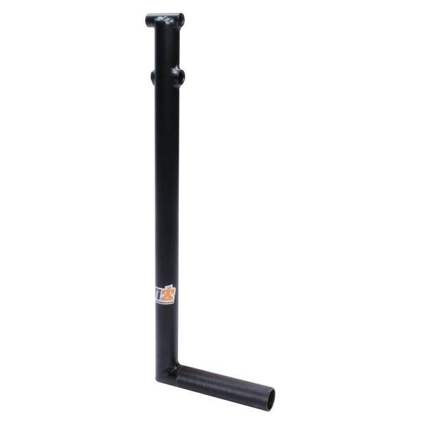 Chromoly Brake Pedal 1in Raised Rail Black Ti22 PERFORMANCE TIP4001