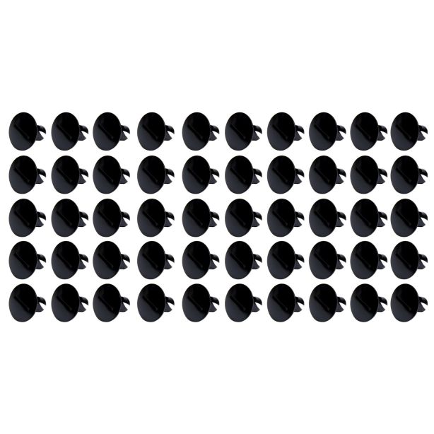 Large Head Dzus Buttons .500 Long 50 Pack Black Ti22 PERFORMANCE TIP8110-50