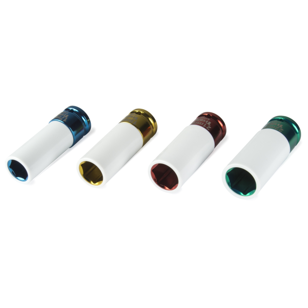 TITAN 4-PC NON-MARRING LUG NUT SOCKET SET TITAN TIT21095